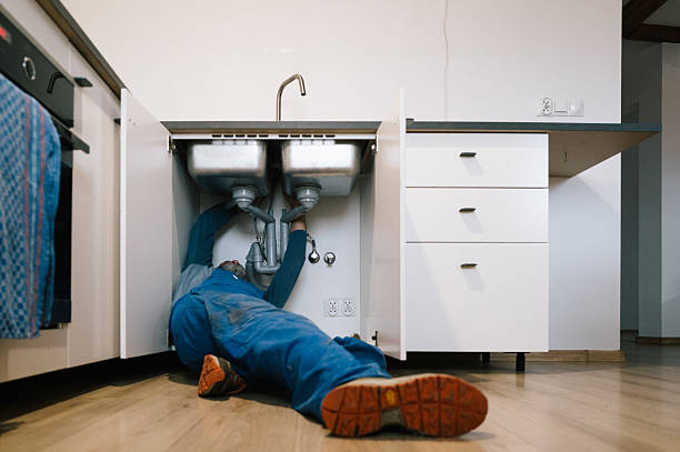 Professional Drain Cleaning technician working in Misenheimer, NC